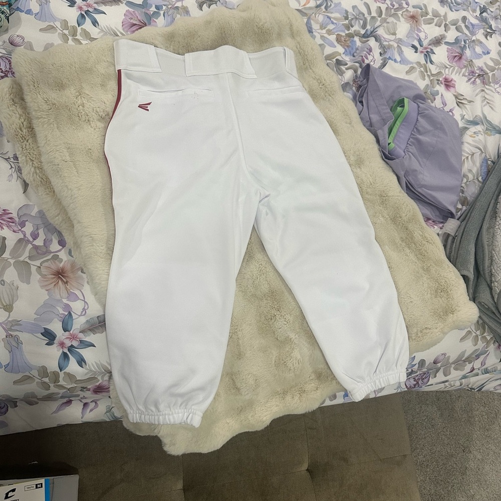 Easton adult small White Baseball Pants